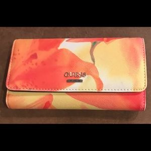 Orange/Yellow GUESS wallet